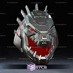 Cosplay STL Files Mecha Godzilla Helmet