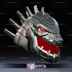 Cosplay STL Files Mecha Godzilla Helmet