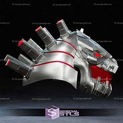 Cosplay STL Files Mecha Godzilla Helmet