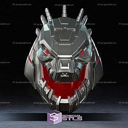 Cosplay STL Files Mecha Godzilla Helmet