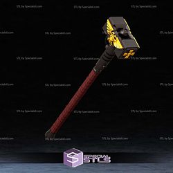 Cosplay STL Files Space Marine 2 Hammer