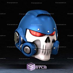 Cosplay STL Files Space Marine Vanguard Helmet