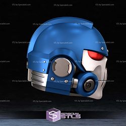 Cosplay STL Files Space Marine Vanguard Helmet