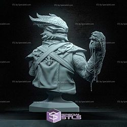 Dark Urge Bust Baldurs Gate 3 Digital STL Files