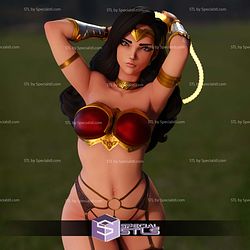 Diana Wonder Woman Sleepwear Digital STL Files