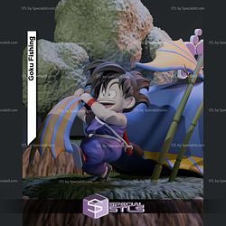 Goku Fishing Detail Version Digital STL Files