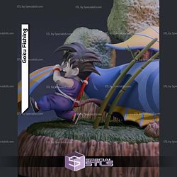 Goku Fishing Detail Version Digital STL Files