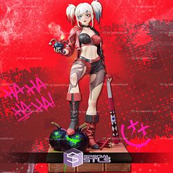 Harley Quinn Isekai Digital STL Files