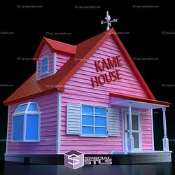 Kame House Dragonball Digital STL Files