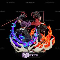 Kokushibo and Yoriichi Demon Slayer Digital STL Files