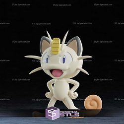 Life Size Meowth Digital STL Files