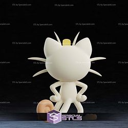 Life Size Meowth Digital STL Files