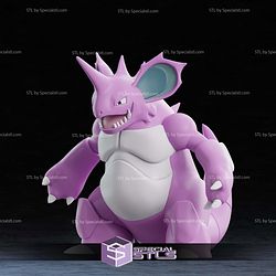 Life Size Nidoking Digital STL Files