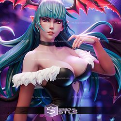 Morrigan Aensland Queen of the Night Digital STL Files