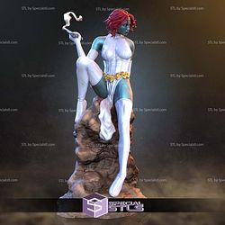 Mystique Evil Mutants Digital STL Files