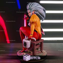 Ryoko Tenchi Muyo Sitting Digital STL Files