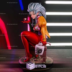 Ryoko Tenchi Muyo Sitting Digital STL Files