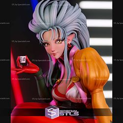 Ryoko Tenchi Muyo Sitting Digital STL Files