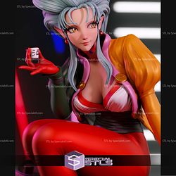 Ryoko Tenchi Muyo Sitting Digital STL Files