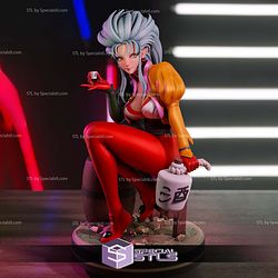 Ryoko Tenchi Muyo Sitting Digital STL Files