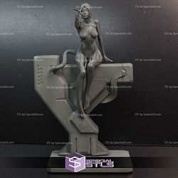 S-VI Cyberpunk Girl Digital STL Files