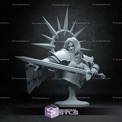 Saint Celestine Bust WH40K Digital STL Files