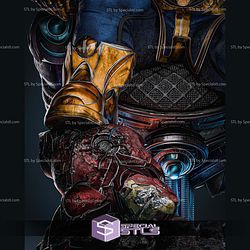 Thanos The Conqueror on Throne Digital STL Files