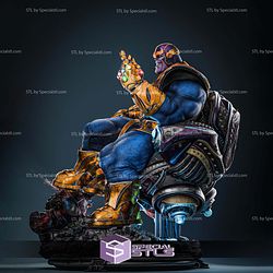 Thanos The Conqueror on Throne Digital STL Files