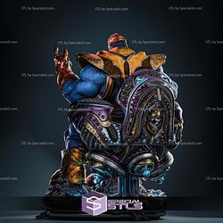 Thanos The Conqueror on Throne Digital STL Files