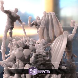 Avengers Age of Ultron Diorama 3D Printer Files