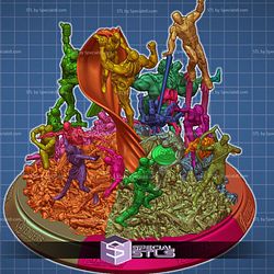 Avengers Age of Ultron Diorama 3D Printer Files