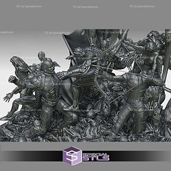 Avengers Age of Ultron Diorama 3D Printer Files