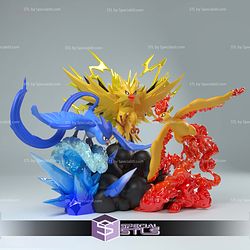 Trio Legendary Birds Bundle 3D Printing Models