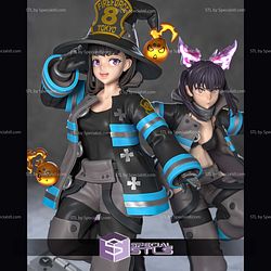 Maki Tamaki Fire Force 3D Printing Models