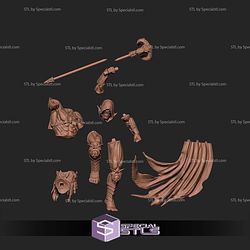 Skeletor Evil-lyn and Panthor Digital STL Files