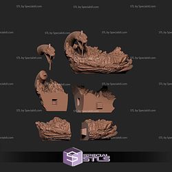 Skeletor Evil-lyn and Panthor Digital STL Files