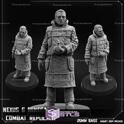 August 2024 Cyberpunk PapSikels Miniatures