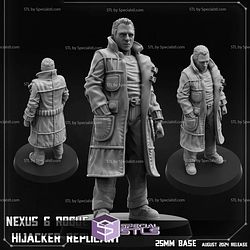 August 2024 Cyberpunk PapSikels Miniatures