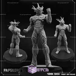 August 2024 Cyberpunk PapSikels Miniatures