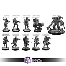 August 2024 Scifi Loot Studios Miniatures