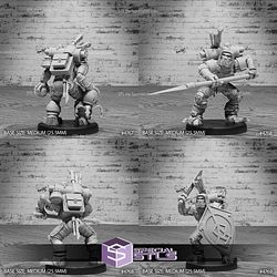 August 2024 Set 109 - Steam Society Epic Miniatures