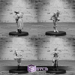 August 2024 Set 109 - Steam Society Epic Miniatures