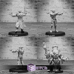 August 2024 Set 109 - Steam Society Epic Miniatures