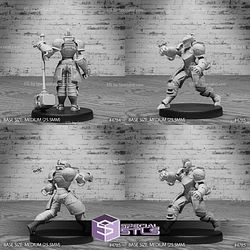 August 2024 Set 109 - Steam Society Epic Miniatures