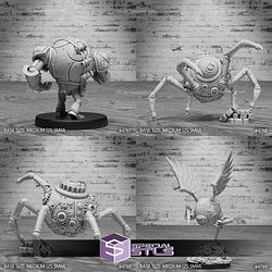 August 2024 Set 109 - Steam Society Epic Miniatures