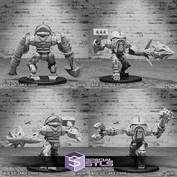 August 2024 Set 109 - Steam Society Epic Miniatures