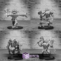 August 2024 Set 109 - Steam Society Epic Miniatures