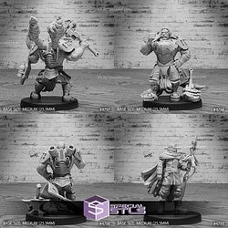 August 2024 Set 109 - Steam Society Epic Miniatures