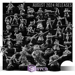 August 2024 Wargame Exclusive Miniatures