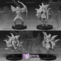 February 2022 Set 43 - Yokai Mayhem Epic Miniatures